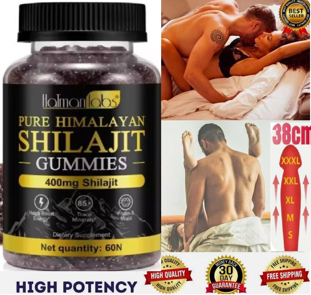 Himalayan Shilajit Harz Extrakt Ergänzung Boost Energy Immun Support Original Shilajit Gummies