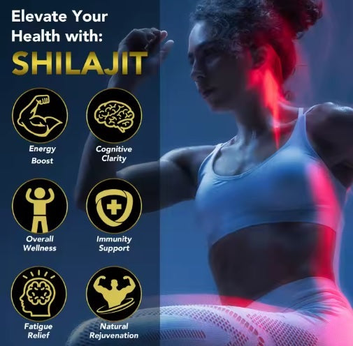 Himalayan Shilajit Harz Extrakt Ergänzung Boost Energy Immun Support Original Shilajit Gummies